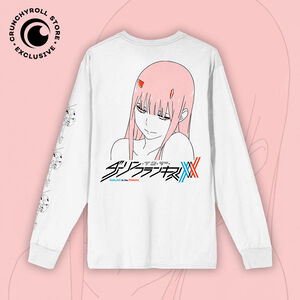 DARLING in the FRANXX - Zero Two Bust Strelizia Long Sleeve Shirt - Crunchyroll Exclusive